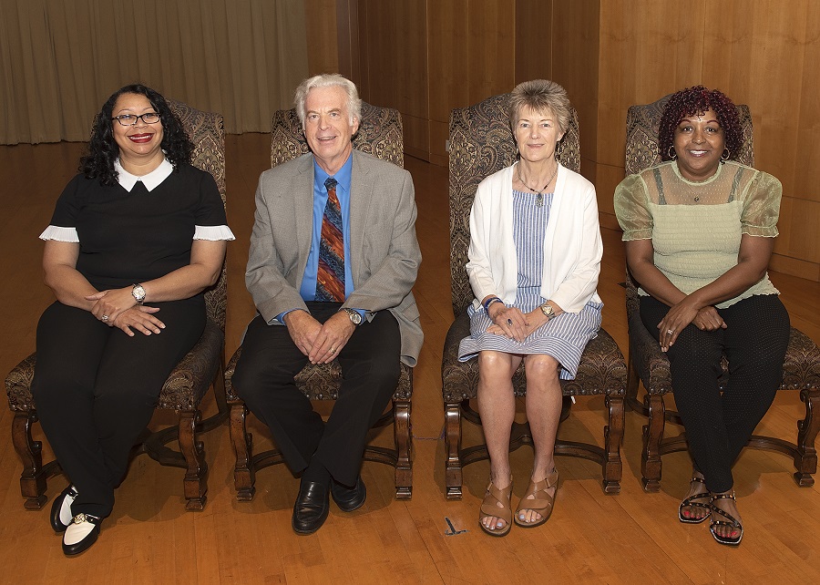 30 Years of Service: Doris Powell, Monte Thies, Ruth Massingill, Cynthia Spencer